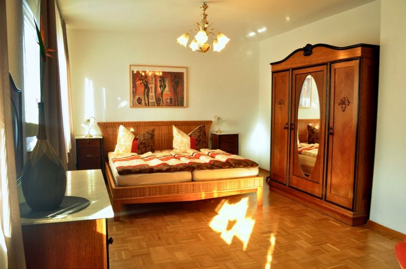 Sitzbereich im Schlafzimmer